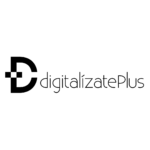 Logo en negro de Digitalízateplus